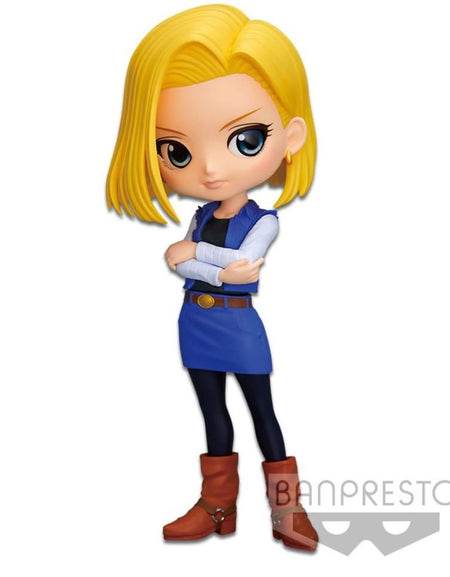 Banpresto Q Posket Dragon Ball Z Android 18 Ver. A 14cm Figure