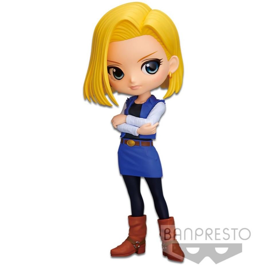 Banpresto Q Posket Dragon Ball Z Android 18 Ver. A 14cm Figure