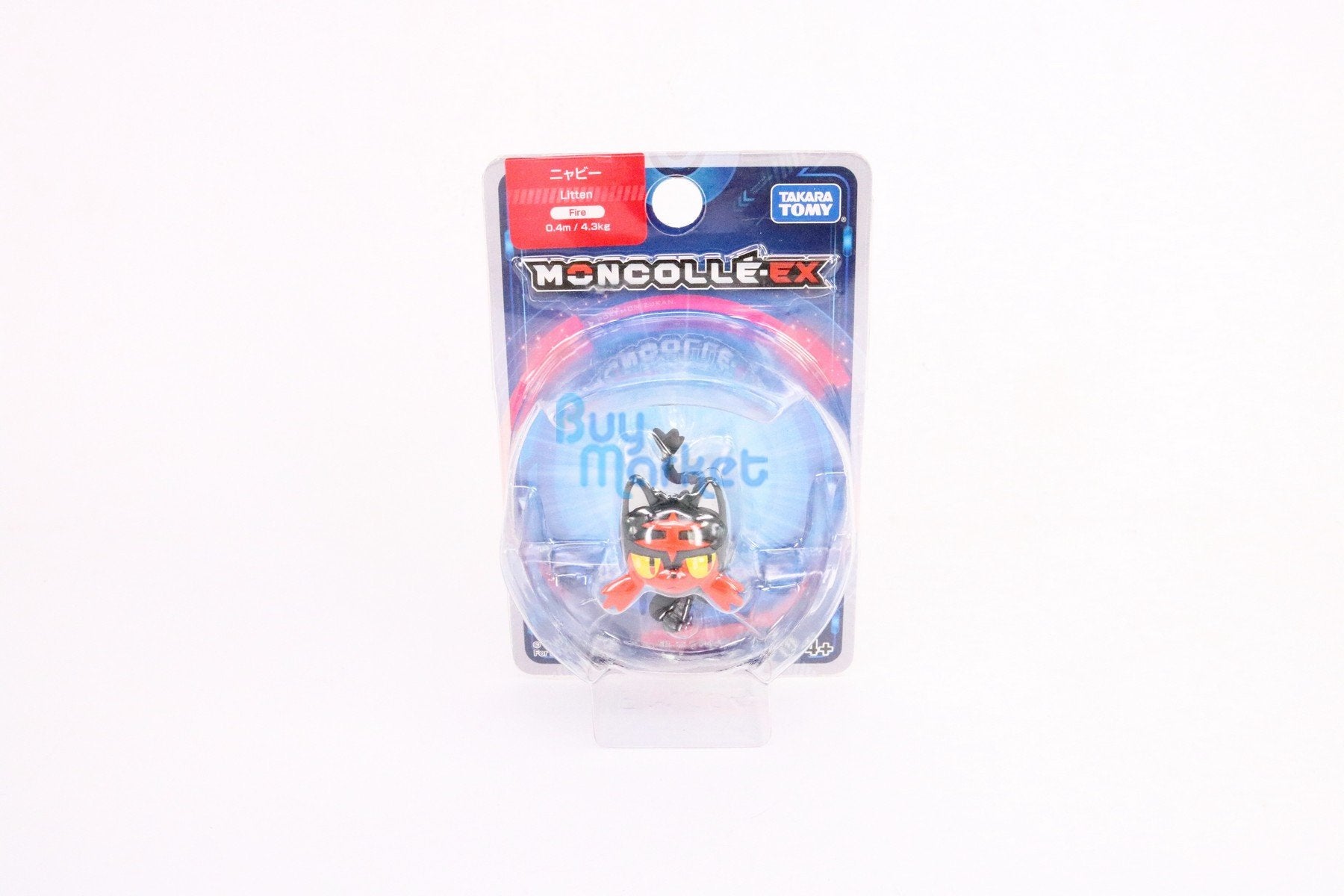 Takara Tomy Pokemon MC MONCOLLE-EX 10 Mini Pocket Monster Figure Litten Nyaby