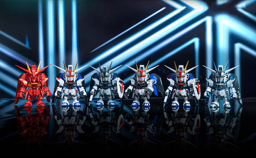 Load image into Gallery viewer, Bandai HGA-23009 [QMSV mini] Freedom Gundam – 2nd Edition (Set of 8)
