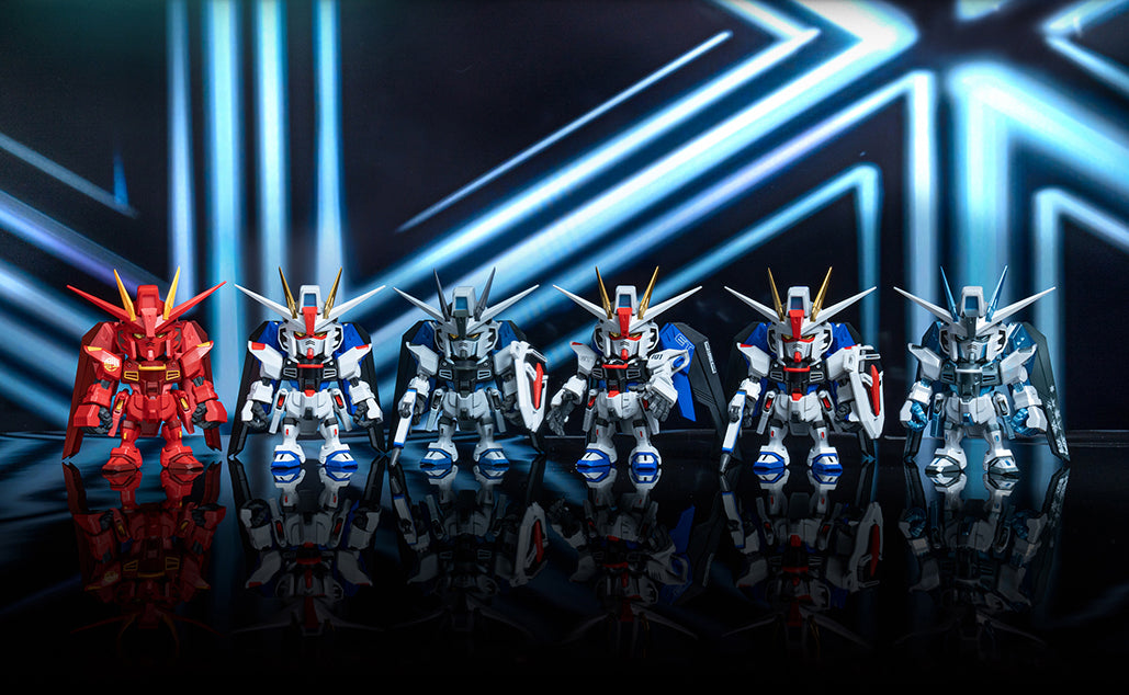 Bandai HGA-23009 [QMSV mini] Freedom Gundam – 2nd Edition (Set of 8)