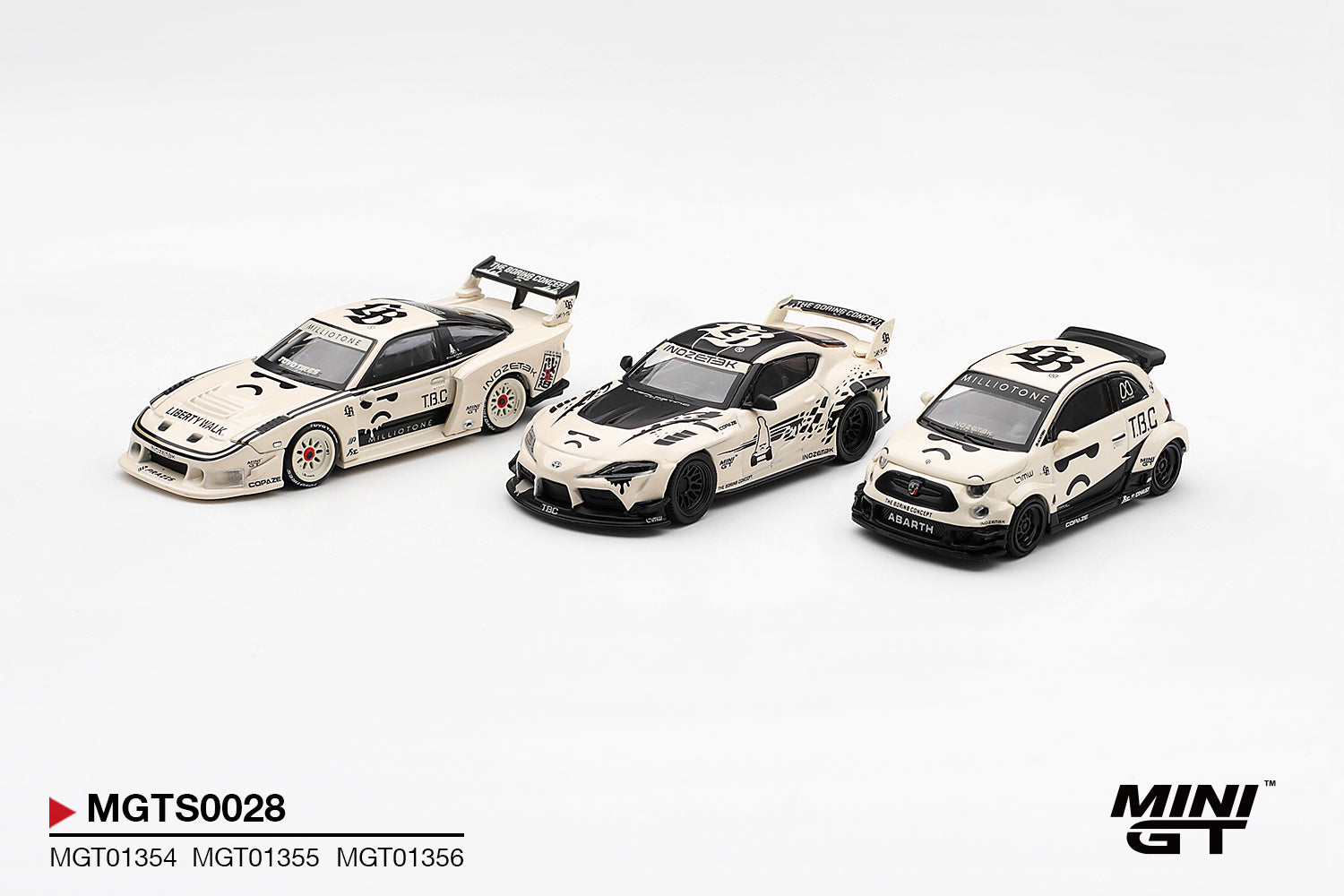 (Pre-order) Mini GT INOZETEK x TBC Set 2026 Show Edition 3X Car Set