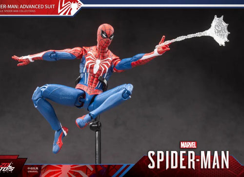 Load image into Gallery viewer, ZD Toys Marvel Avengers 1/10 Spider-Man Advanced Suit Action Figure Set
