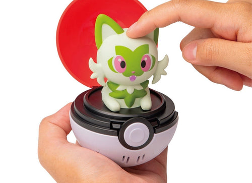 Load image into Gallery viewer, Takara Tomy Pokemon Pocket Monsters Pyokopuni Sprigatito Figure

