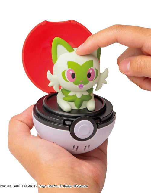 Load image into Gallery viewer, Takara Tomy Pokemon Pocket Monsters Pyokopuni Sprigatito Figure
