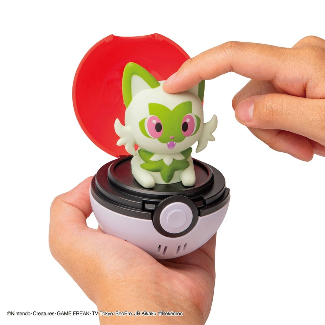 Takara Tomy Pokemon Pocket Monsters Pyokopuni Sprigatito Figure