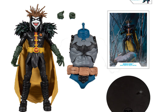 Load image into Gallery viewer, McFarlane Toy DC Death Metal Build-A (Dark Father.)Robin King Action Figure
