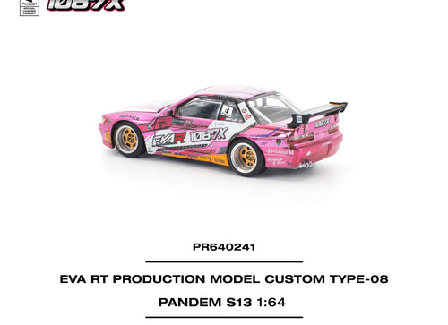 Load image into Gallery viewer, POPRACE 1/64 PANDEM SILVIA S13 EVA RT PRODUCTION CUSTOM TYPE-08
