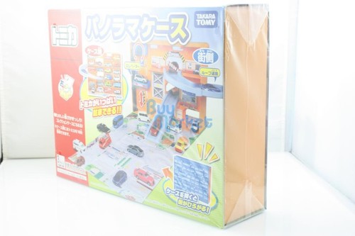 Tomica World Takara Tomy 3D Panorama Bag Case Playset can contain 19 car diecast