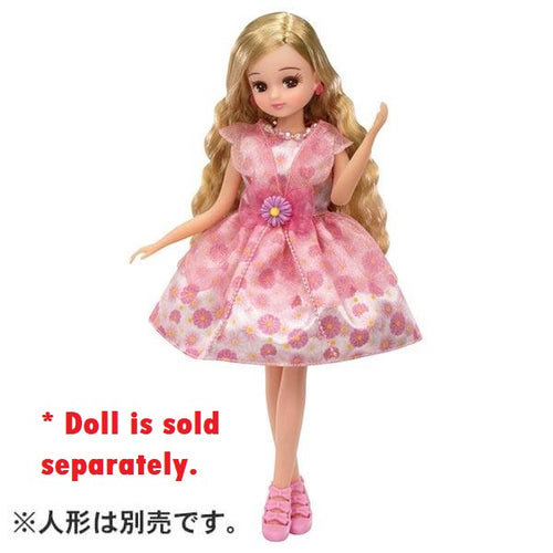 Load image into Gallery viewer, Takara Tomy Licca Chan Doll Dress - LW-01 Sweet Bouquet
