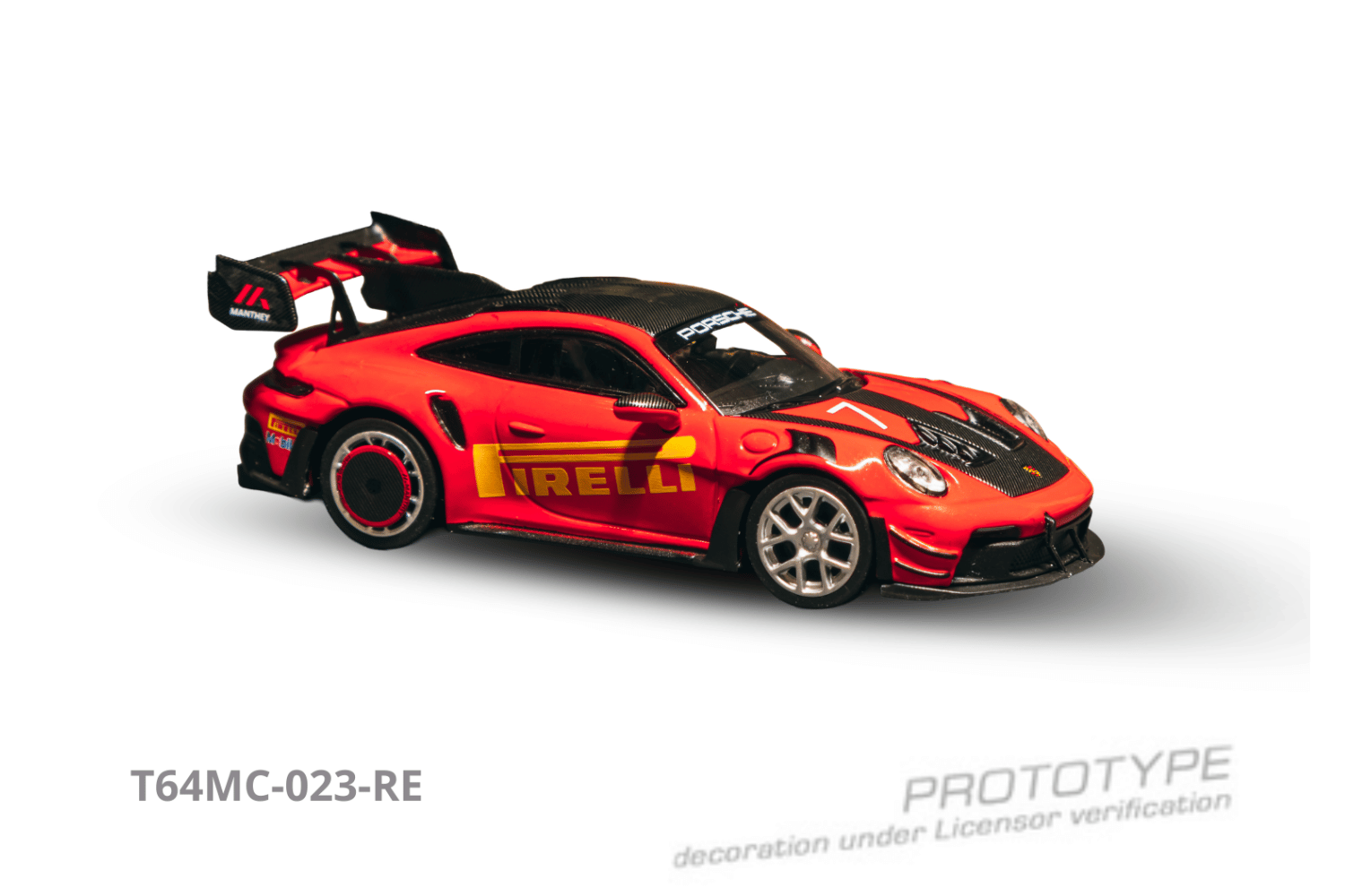 (Pre-order) Tarmac Works 1/64 Porsche GT3RS(992.1) MR Red Diecast Model Car
