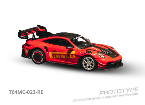 Load image into Gallery viewer, (Pre-order) Tarmac Works 1/64 Porsche GT3RS(992.1) MR Red Diecast Model Car
