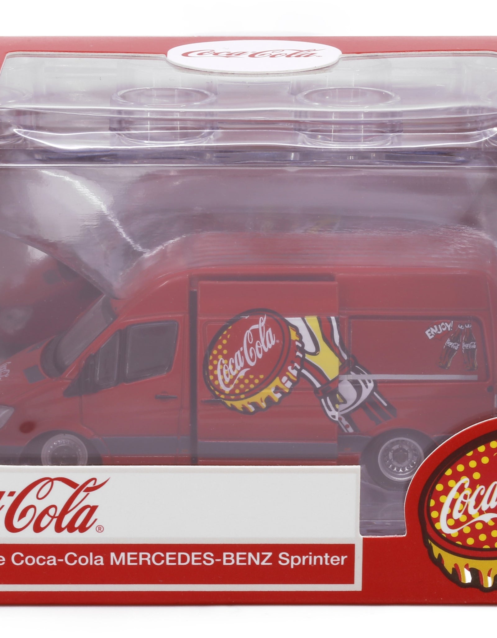 Tiny City Die-cast Model Car - MERCEDES-BENZ Sprinter Coca-Cola