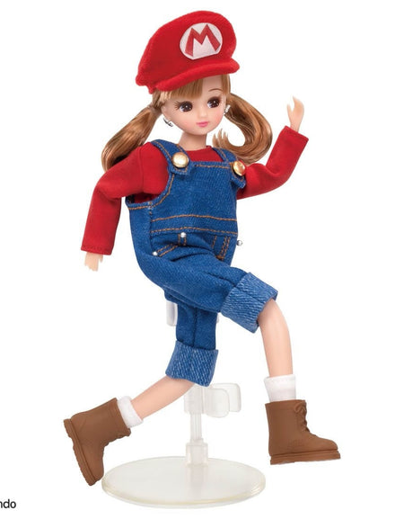 Takara Tomy Licca LD-33 Super Mario Daisuki Rika-chan (Licca-chan) Doll