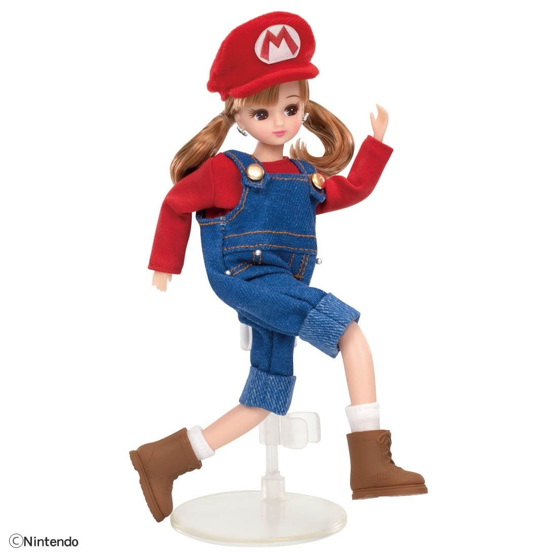 Takara Tomy Licca LD-33 Super Mario Daisuki Rika-chan (Licca-chan) Doll