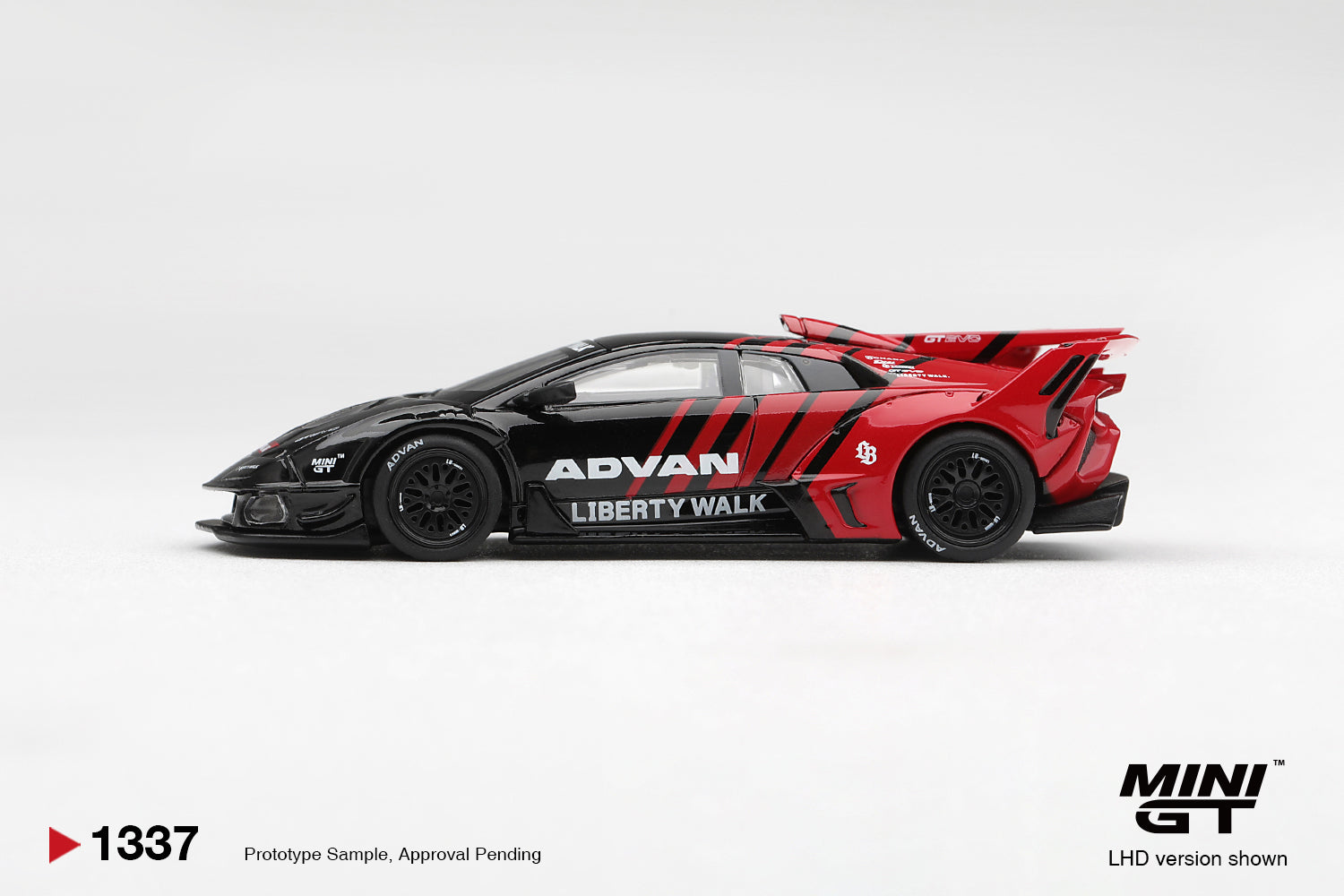 (Pre-order)Mini GT #1337 Lamborghini LB-Silhouette WORKS MURCIELAGO GT Advan RHD