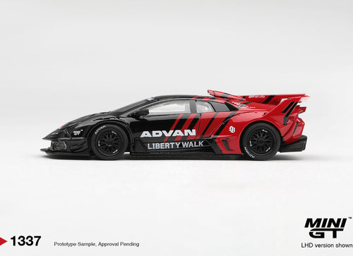 Load image into Gallery viewer, (Pre-order)Mini GT #1337 Lamborghini LB-Silhouette WORKS MURCIELAGO GT Advan LHD
