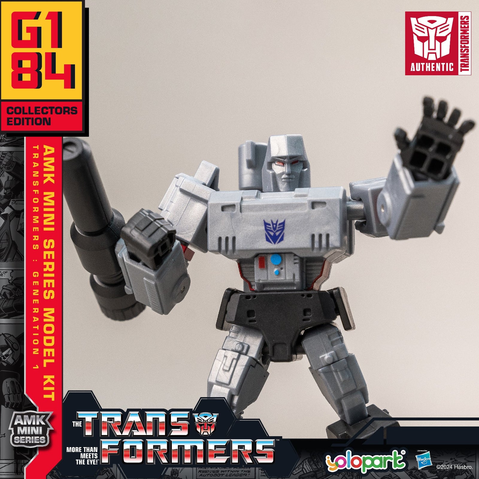 Yolopark Generation One AMK MINI Series Model Kit  - Megatron transformers