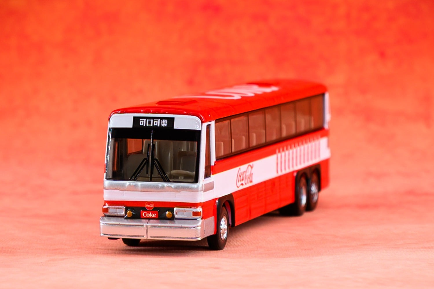 Tiny City Die-cast Model Car - 96A3 Single Deck Bus "COCA COLA"