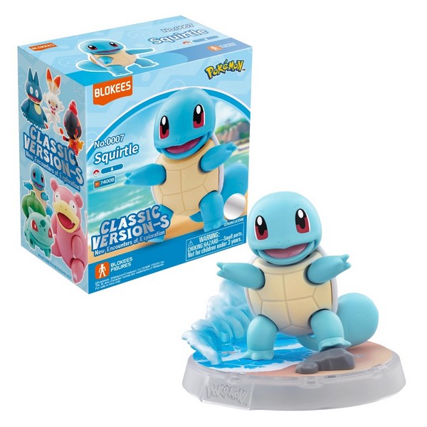 Blokees Pokemon Classic Edition CV-S Squirtle Prologue of Adventure