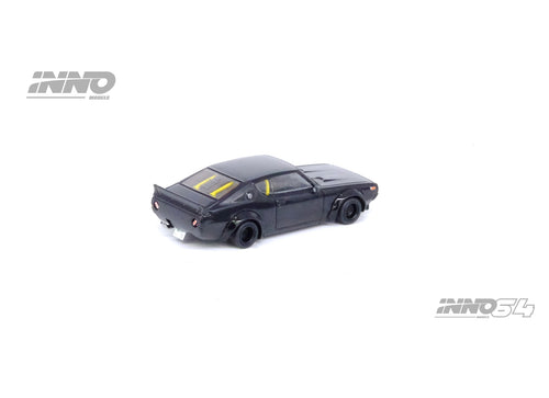 Load image into Gallery viewer, INNO64 MODEL 1/64 NISSAN SKYLINE 2000 GT-R (KPGC110) "KENMERI" Black
