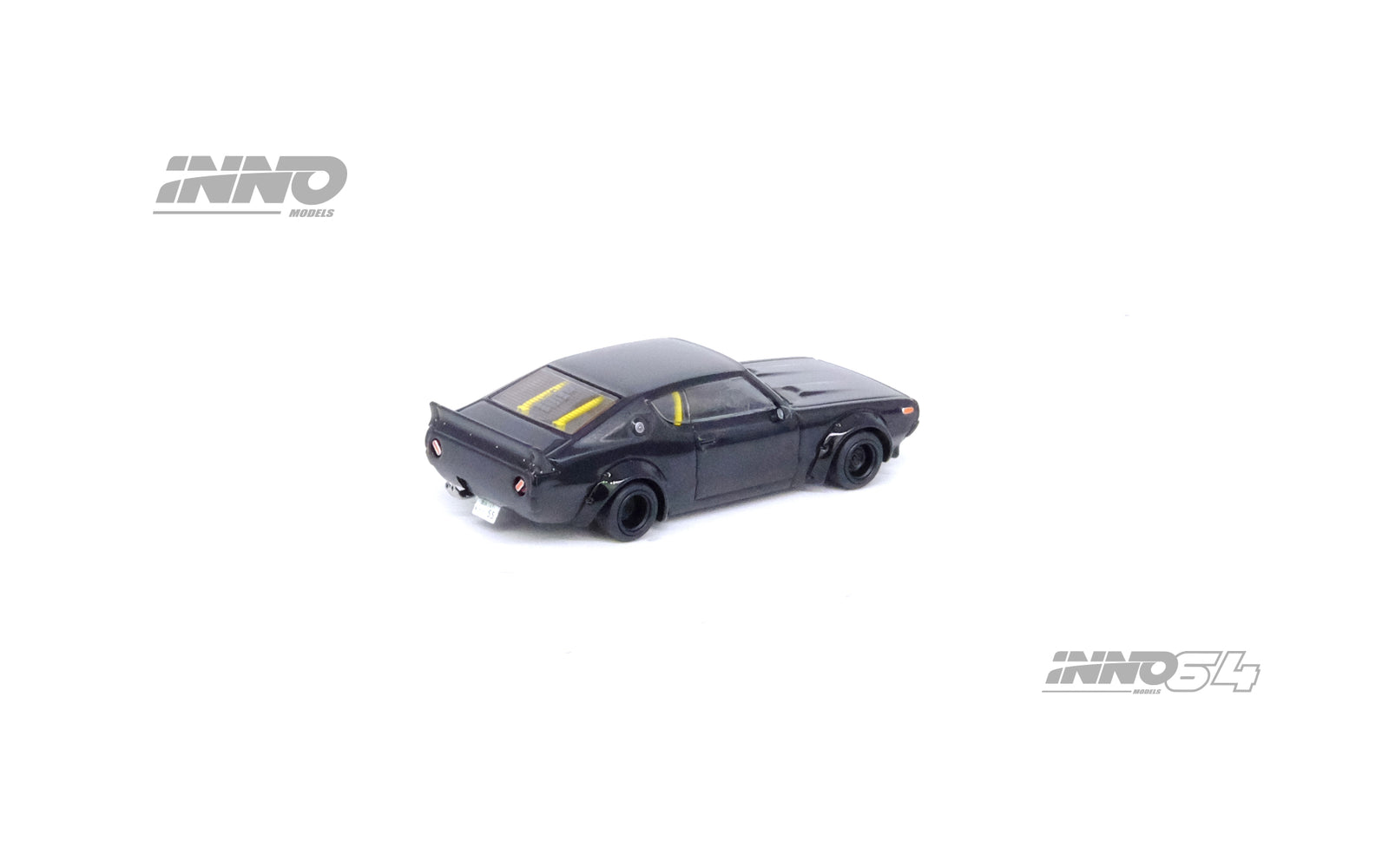 INNO64 MODEL 1/64 NISSAN SKYLINE 2000 GT-R (KPGC110) "KENMERI" Black