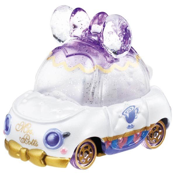 Takara Tomy Tomica Disney Motors Jewelryway Ribonet Mrs. Potts Mini Diecast Car