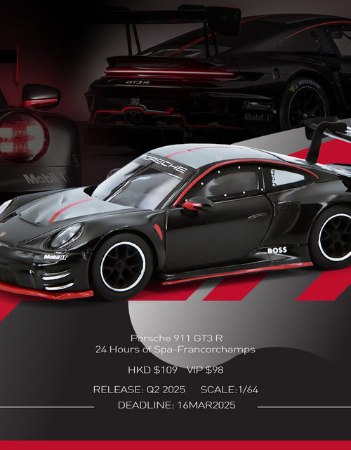Load image into Gallery viewer, Sparky X Tiny 1/64 Porsche 911 GT3 R 24 Hours of Spa-Francorchamps
