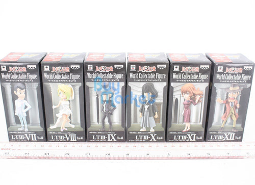 Load image into Gallery viewer, Banpresto Lupin The Third World Collectable Figure II Set of 6 Lupin Rebecca etc
