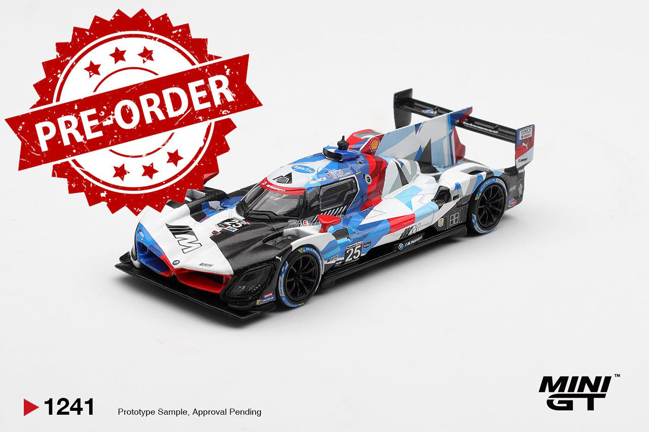 (Pre-order) Mini GT #1241 BMW M Hybrid V8 GTP #25 BMW M Team RLL 2024 Model Car