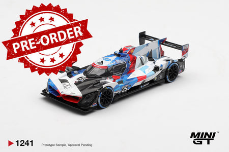 (Pre-order) Mini GT #1241 BMW M Hybrid V8 GTP #25 BMW M Team RLL 2024 Model Car