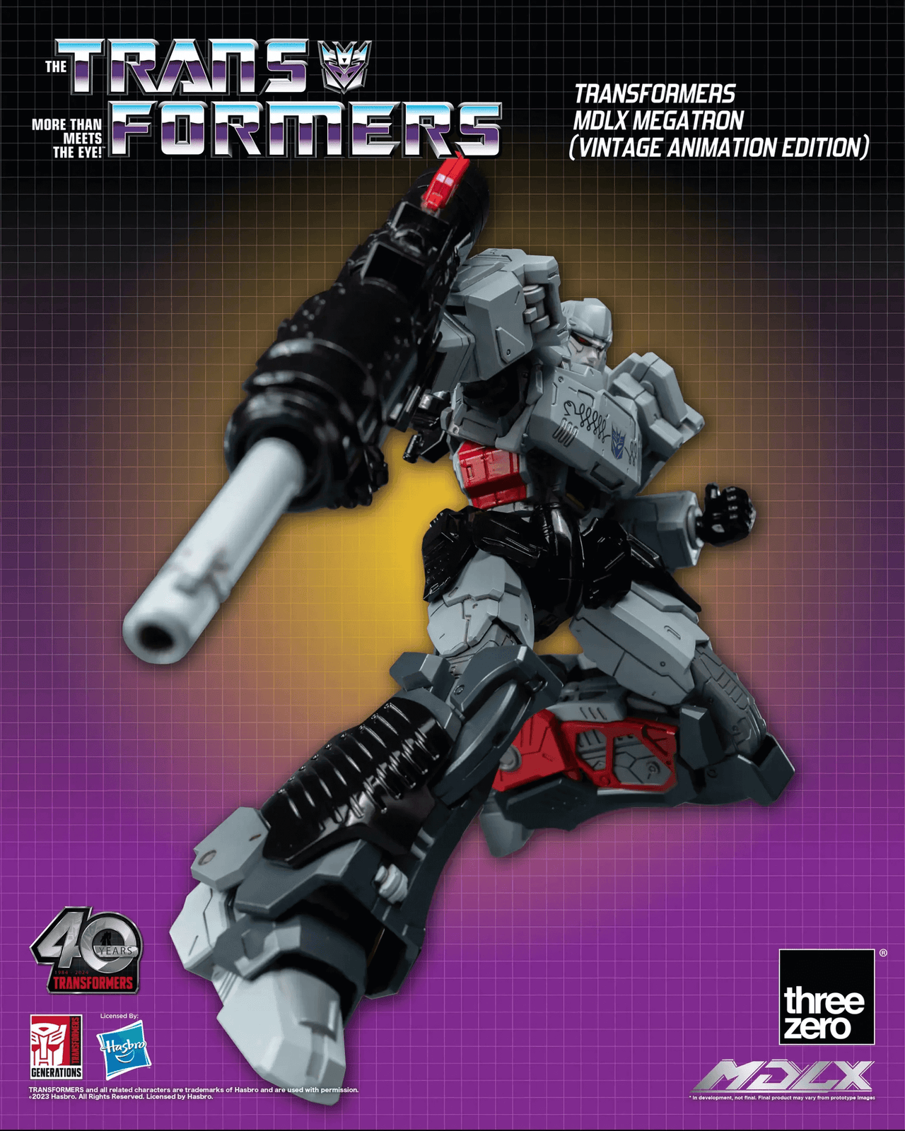 Threezero MDLX Transformers MDLX Megatron  (Vintage Animation Ed.)