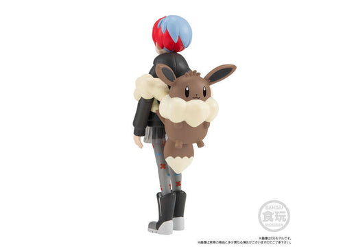 Load image into Gallery viewer, Bandai - Pokemon Scale World Paldea Region Penny &amp; Sylveon Set
