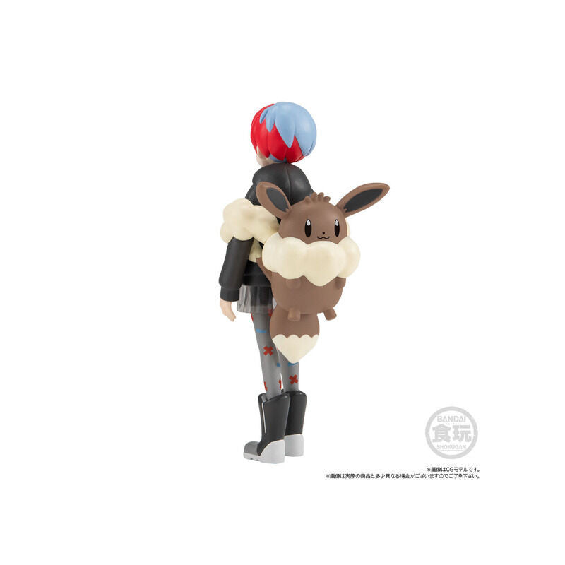 Bandai - Pokemon Scale World Paldea Region Penny & Sylveon Set