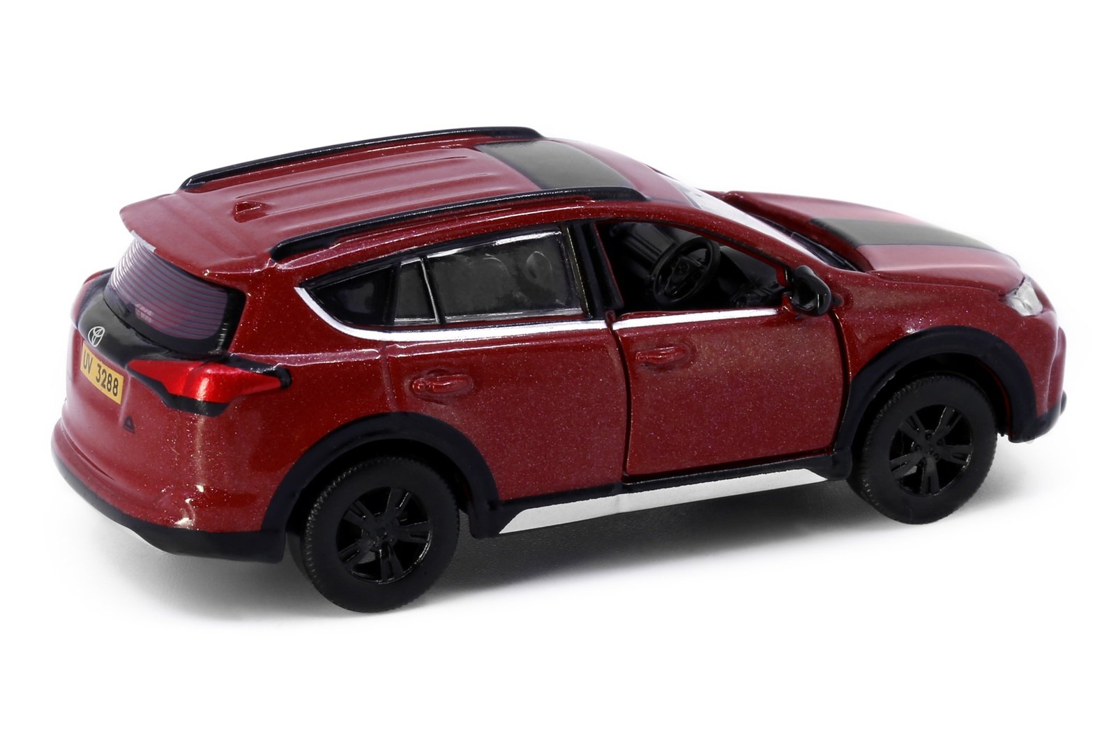 Tiny City 117 Die-cast Model Car - Toyota Rav4 (Red)