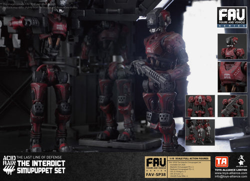 Load image into Gallery viewer, Toy Alliance Acid Rain FAV-SP38 The Interdict Simupuppet Set
