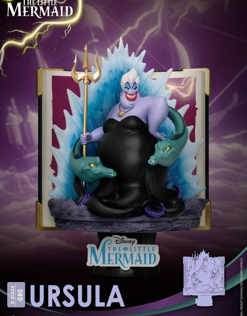 Load image into Gallery viewer, Beast Kingdom Diorama Stage-080-Story Book Series-Ursula Close Box
