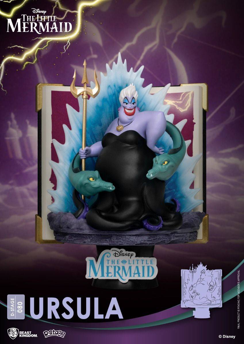 Beast Kingdom Diorama Stage-080-Story Book Series-Ursula Close Box