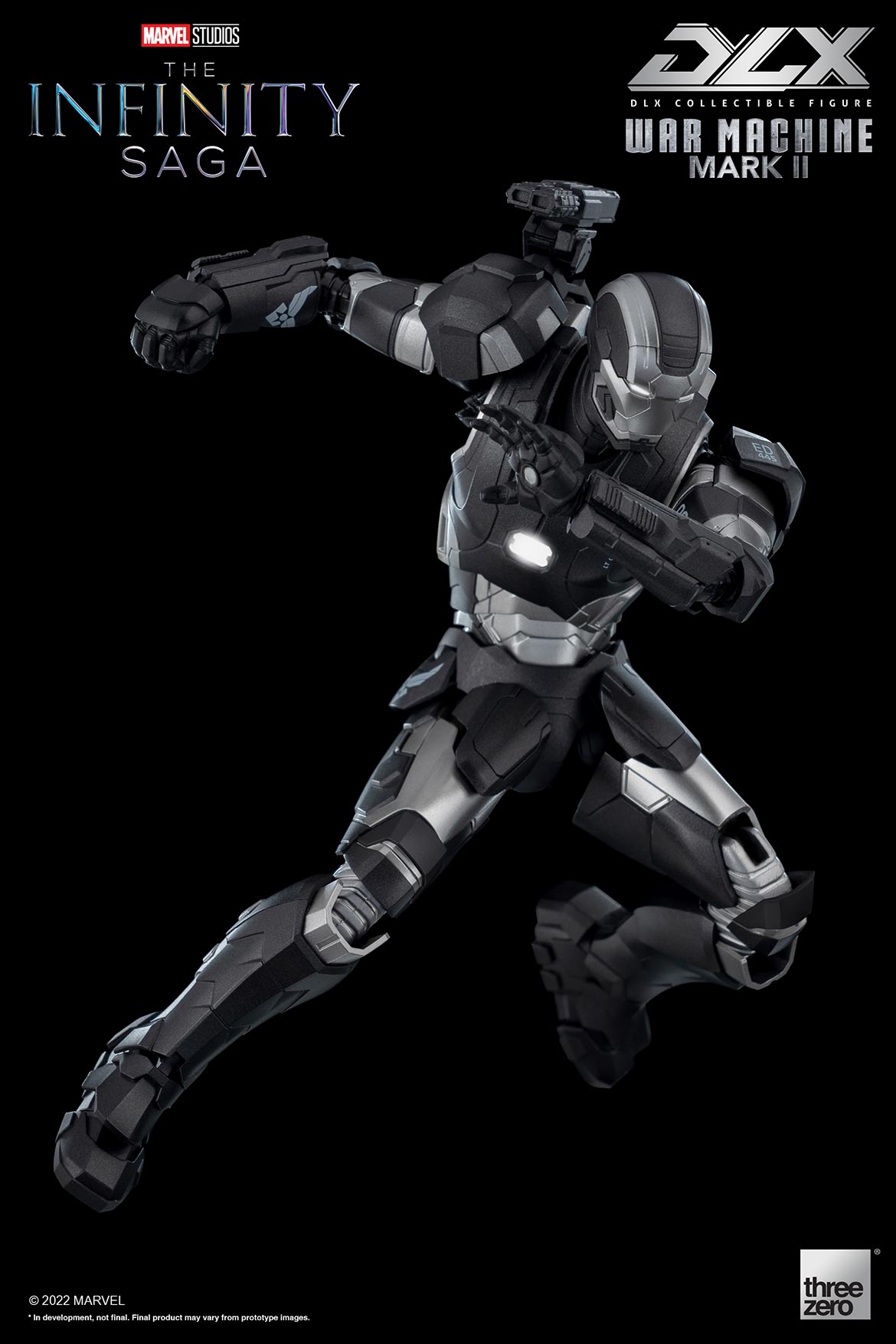 ThreeZero Marvel Studios: The Infinity Saga DLX War Machine Mark 2 Action Figure