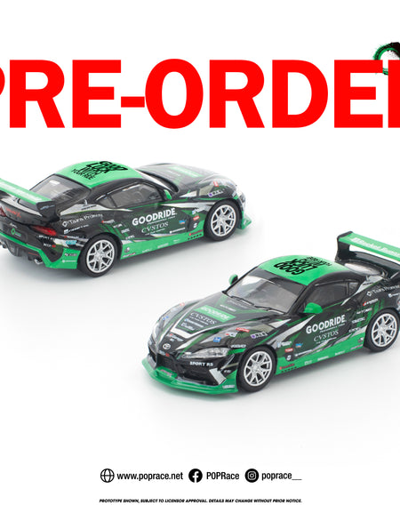 (Pre-order) POPRACE 1/64 GOODRIDE PANDEM GR SUPRA Model Car #PR640456
