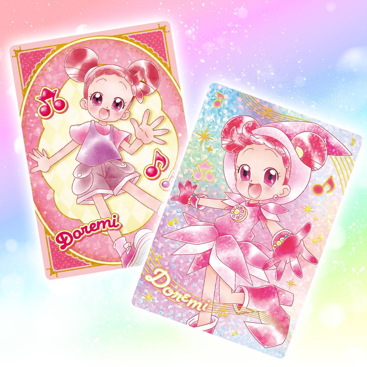Bandai Carddrass Magical Doremi Collection Card Set Collectibles