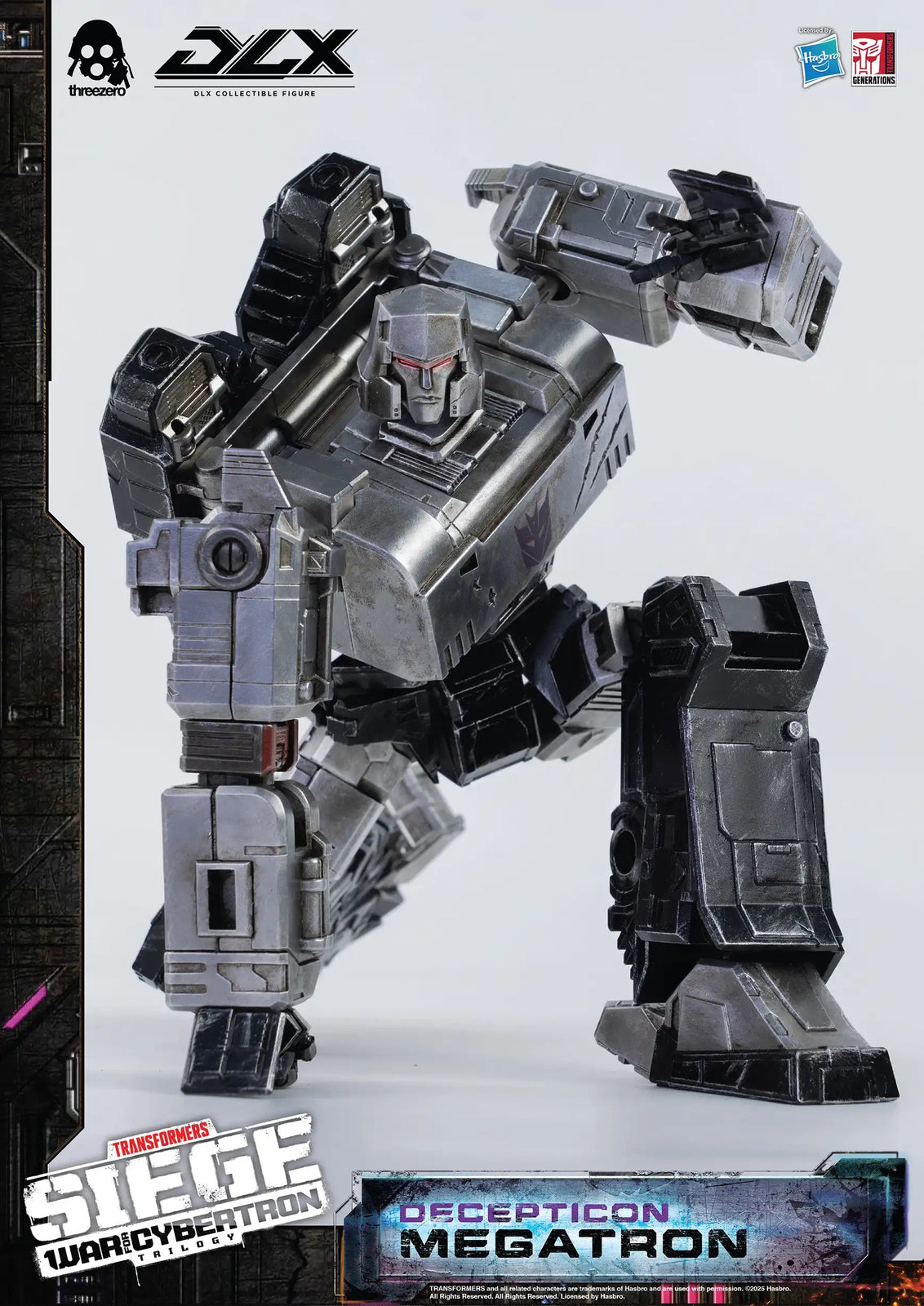 Threezero Transformers: War For Cybertron Trilogy DLX Megatron