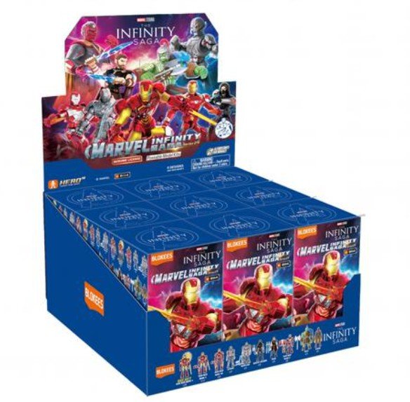 Blokees Marvel Infinity Saga Galaxy Version 4 Blind Box Model Kit Full set of 9