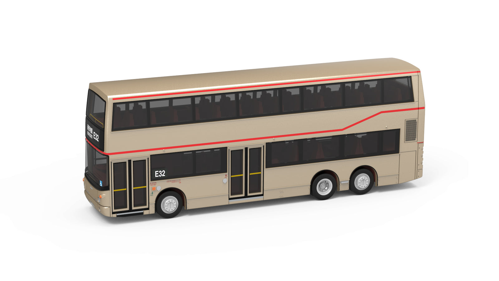 Tiny City KMB56 Die-cast Model Bus - 1/ 110 LWB DENNIS Trident Alexander (E32)