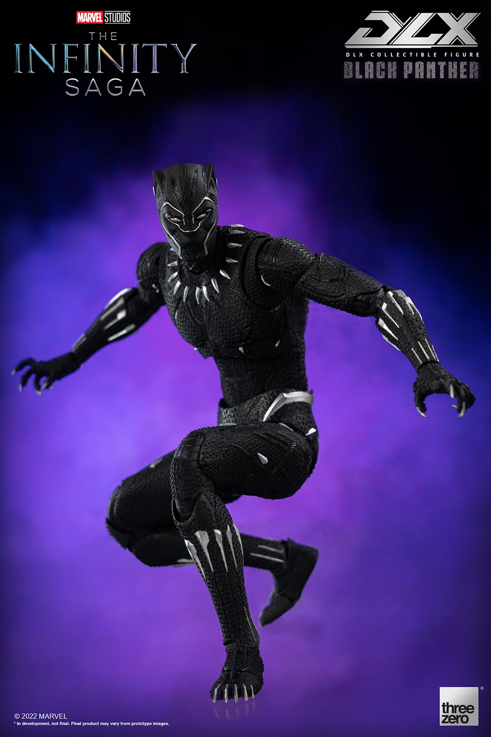 ThreeZero Marvel Studios The Infinity Saga DLX Black Panther Figure