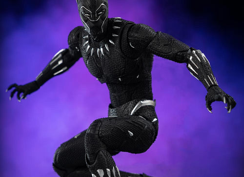 Load image into Gallery viewer, ThreeZero Marvel Studios The Infinity Saga DLX Black Panther Figure
