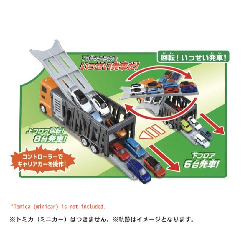 Takara Tomy Tomica World -  Remote Control Big Carrier Car（Not included car)