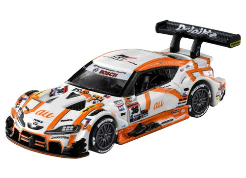 Load image into Gallery viewer, Takara Tomy Tomica Premium Racing au TOM'S GR Supra Diecast Model Car
