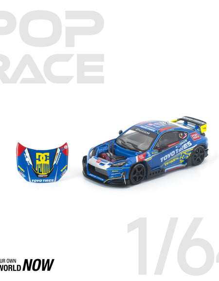 (Pre-order) POP RACE 1/64 PANDEM GR 86 TENGKU DJAN LEY Diecast Model Car