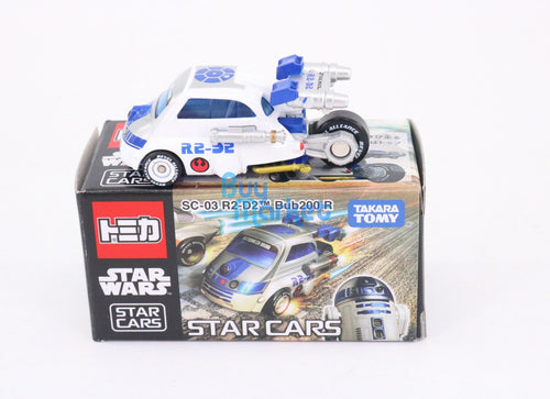 Load image into Gallery viewer, Takara Tomy Disney Star Car SC-03 Star Wars Car R2-D2 Bub200 R Diecast Toy Car
